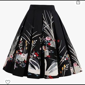 Swan swing skirt